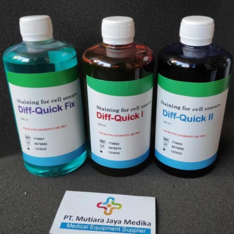 Quick Diff Label Promo Quick Diff Solution Reagent Rapid Diff Kwik 3x500ml/kit - Aurona ...