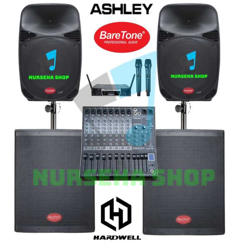 Jual Paket sound system lapangan baretone 15 inch 15mb plus sub 15 inch