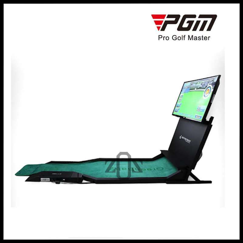 Jual Golf Simulator System PGM Indoor Driving Range Home Putting Mat di
