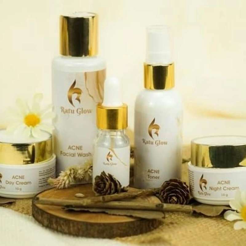 Vibrant Ratu Glow Skincare Abstract for Desktop