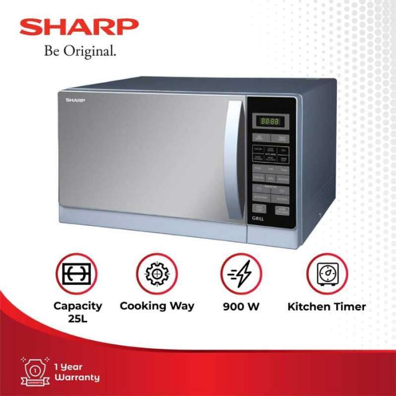 Jual SHARP R728(W/K)IN/W MICROWAVE OVEN GRILL 25L di Seller UFO