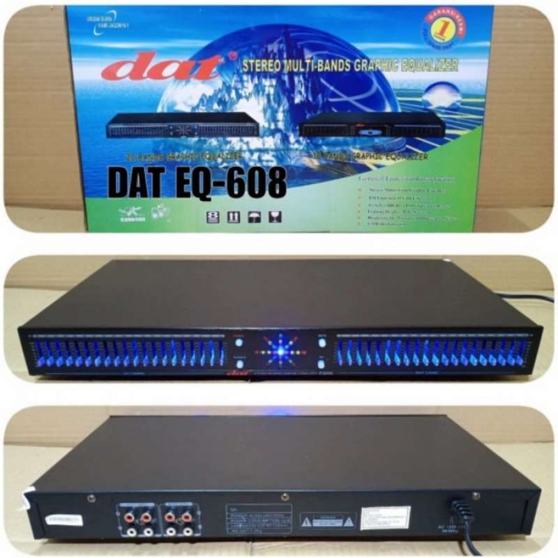 Promo Equalizer karaoke original dat eq 608 Diskon 23 di Seller Qeira Store Kalibata, Kota