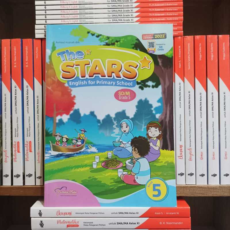 Jual The Stars English Kelas 5 SD Kurikulum Merdeka Pustaka Mulia di ...