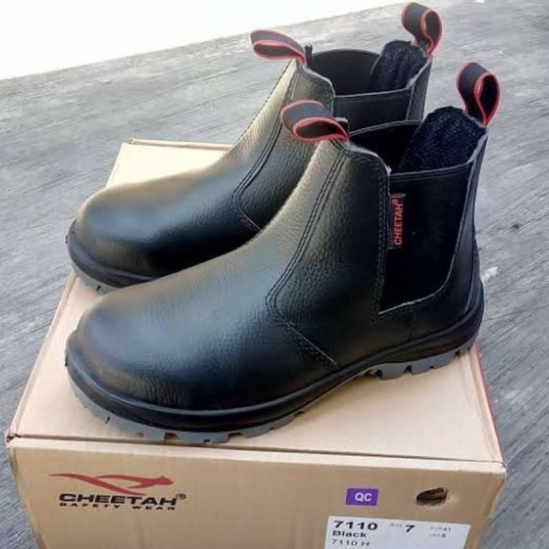 Jual sepatu safety cheetah 7110 - RESMI CHEETAH Terbaru Bergaransi di