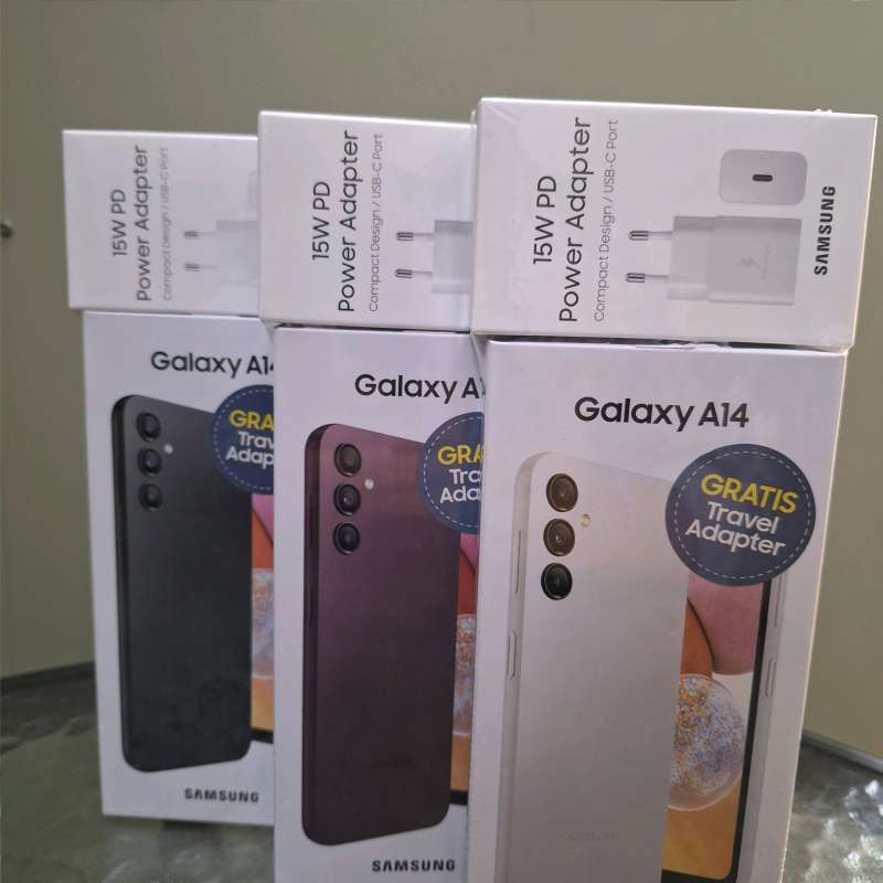Jual Samsung A14 4/128 Gb Nfc Garansi Resmi 1 Tahun - 6gb Silver Di ...