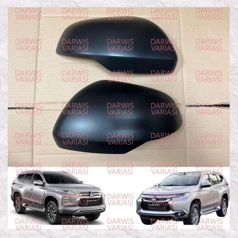 Promo Mirror Cover Spion All New Pajero Facelift 2021 Up Hitam Diskon
