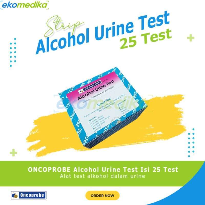 Promo Alat Test Alcohol Urine Oncoprobe Da 109s Alkohol Urine Test 25t