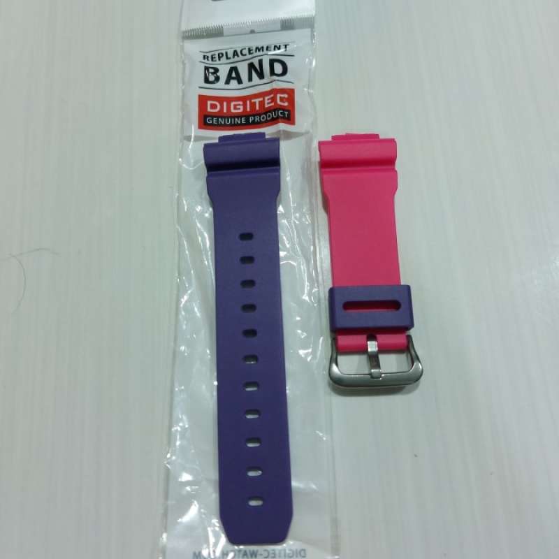 Promo Strap Tali Jam Tangan Digitec Dg 2024 Ori Pabrik Biru Diskon 50