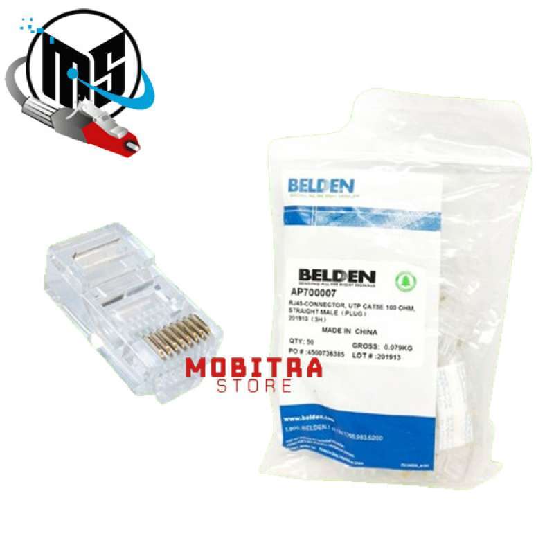 Promo Belden Connector Rj45 I Konektor Rj45 Diskon 23% Di Seller Gugiyu ...