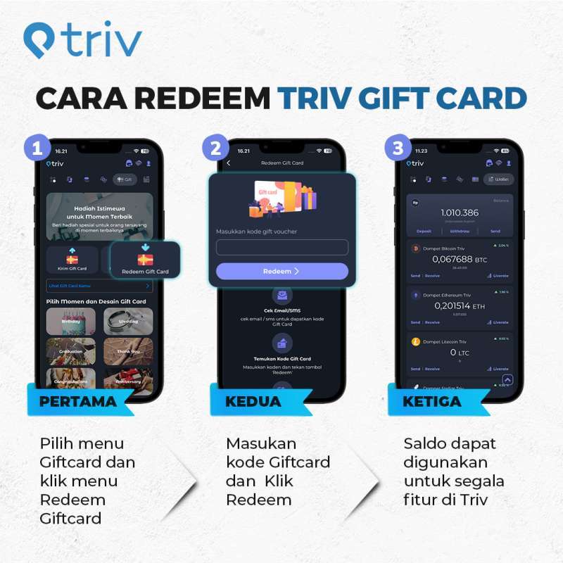 Jual Voucher Digital Crypto & Saham [rp 100.000] - Triv Exchange [new ...
