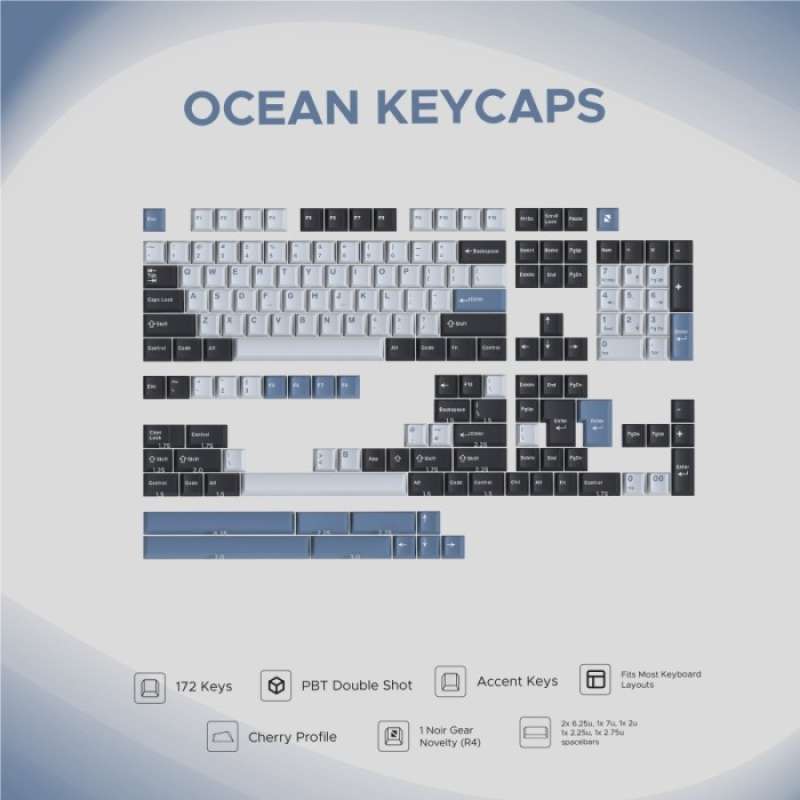 JakeTsai Double Shot Keycaps, 172 Toetsen SA Profiel Amber Screen Keycaps Set met 2.75u, 3u, 6.25u en 7u Spatiebalk voor Cherry Mx Schakelaars ISO ANSI Layout Mechanisch Toetsenbord