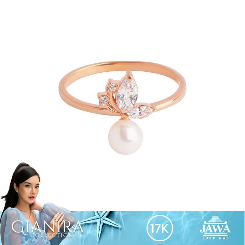 Jual Cincin Emas Gianira Kadar 17 Karat Toko Mas Jawa Vol.1 di Seller