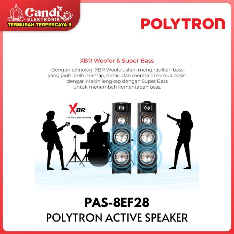 Promo Polytron Active Speaker Pas-8ef28 Diskon 13% Di Seller Candi ...