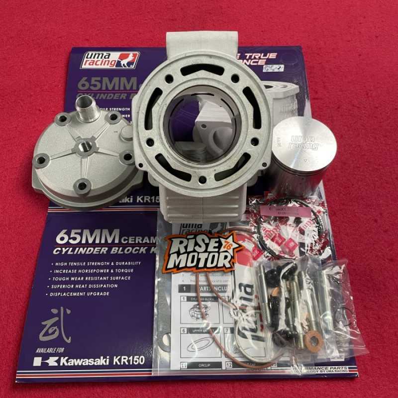 Jual BLOK SEHER HEAD NINJA 150 UMA 65 MM CERAMIC di Seller Terpercaya