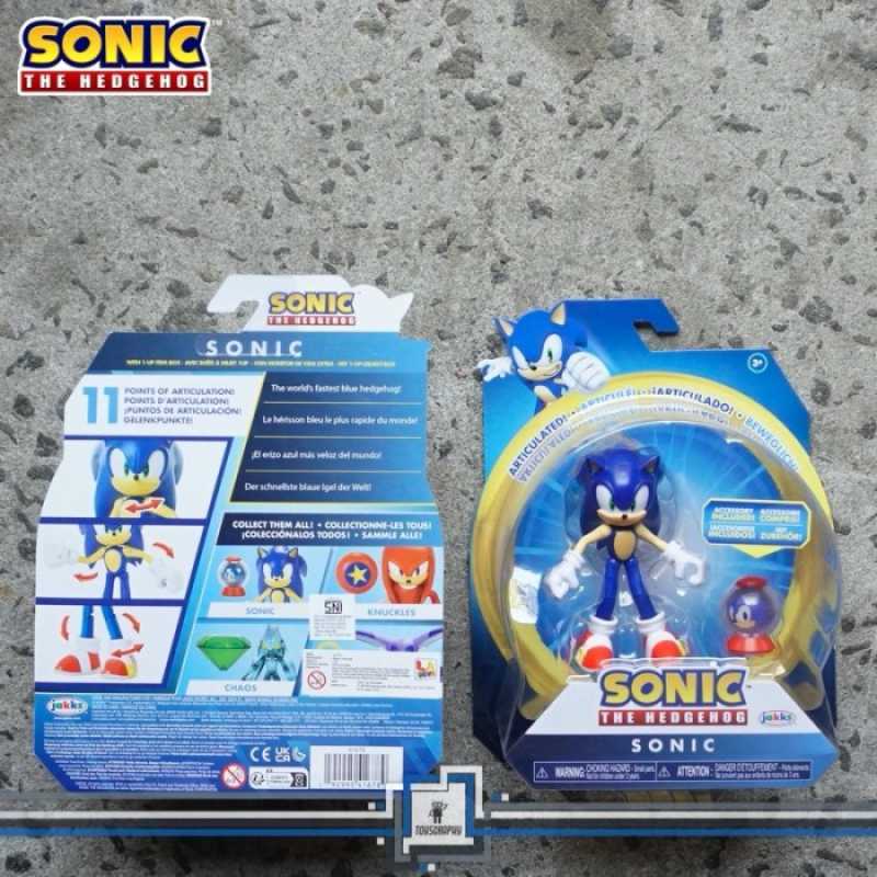 Jual Sonic The Hedgehog Sonic 4 Action Figure W Accessories Jakks ...