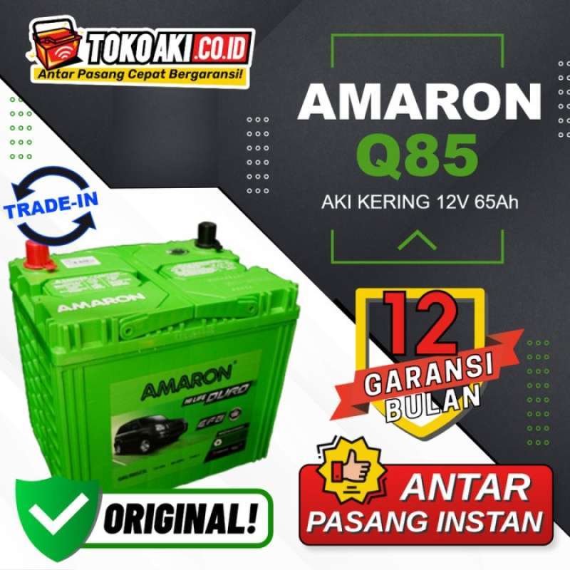 Promo AKI MOBIL MAZDA CX5 SKY ACTIVE Q85 / 90D23L AMARON HI LIFE ISS