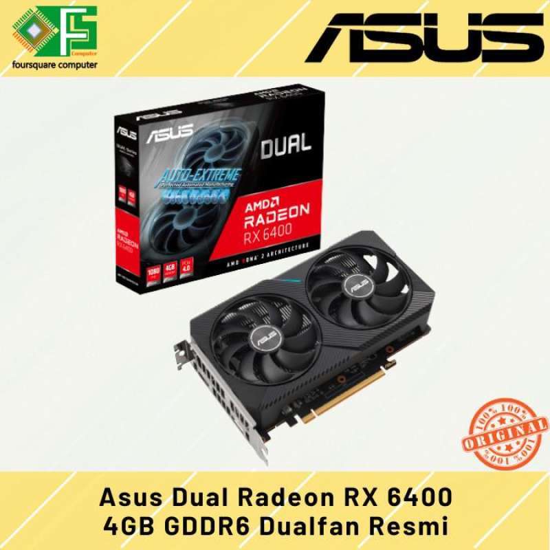 Daftar Harga VGA Amd Radeon Rx 6400 4 GB 🔥 Original & Spesifikasi ...