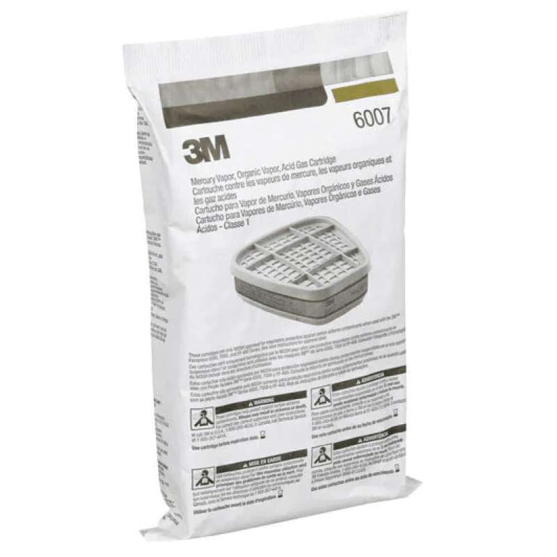 Promo 3m™ Mercury Vapour, Organic Vapour, And Acid Gas Cartridge 6007 ...