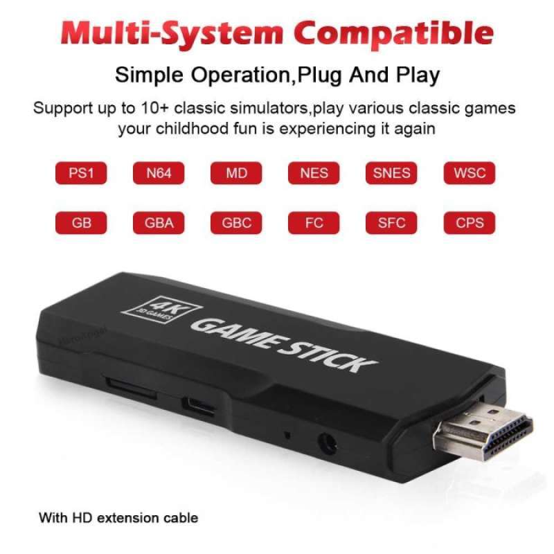 Pc Stick Controller Promo Joystick Pc Game Stick 4k Mini Console Wireless Controller ...