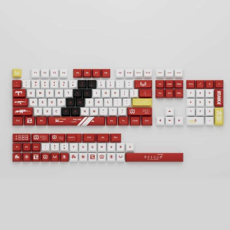 Promo Keycaps Pbt Csgo Voltaic Xda Profile Sublim Mechanical Keyboard ...