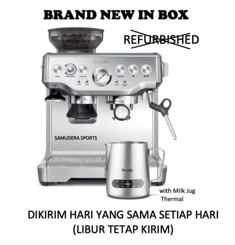 Jual Breville Barista Express Bes870 Coffee Machine Espresso Mesin Kopi