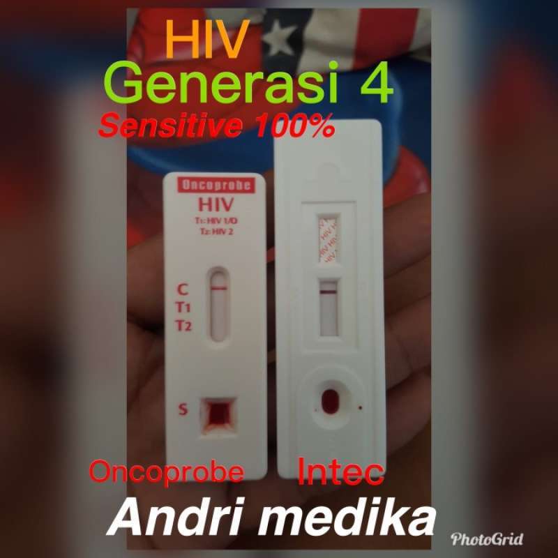 Promo Tes Hiv Oncoprobe Generasi 4 Dan Hiv Intec Isi 2 Pcs Diskon 23
