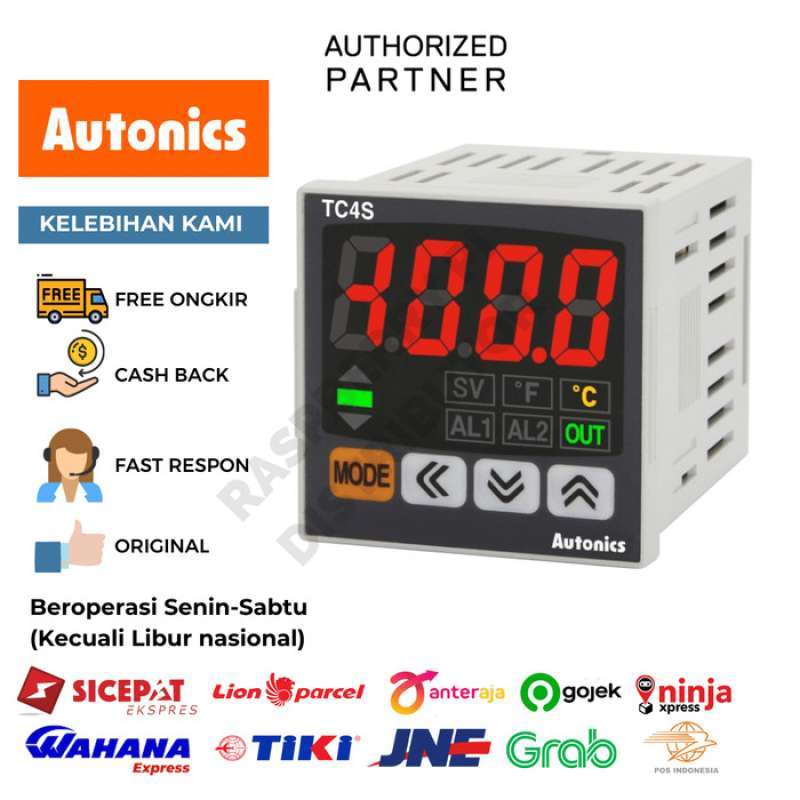 thumbnail image 2 of AUTONICS TC4S-14R Temperature Controller – New In Box, Digital Display, Industrial Grade 2 of 4