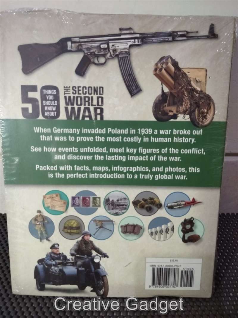 Promo 50 Things You Should Know About the Second World War Book WW2 ...