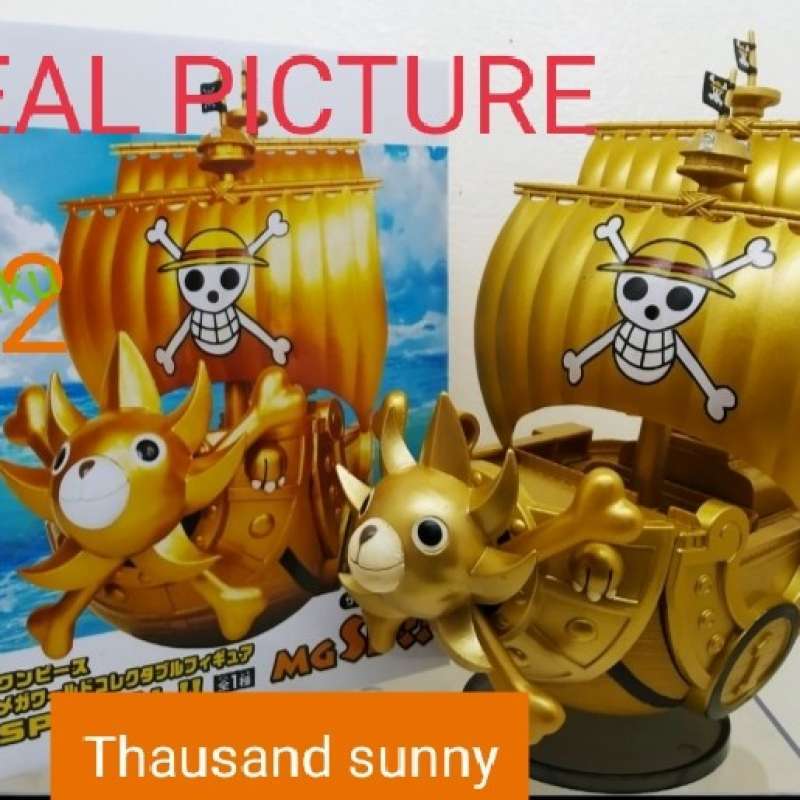 Promo Action Figure One piece Thausand sunny WCF Mega Gold Diskon 23