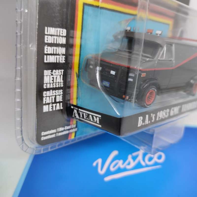 Greenlight 1:64 GMC Vandura 1983 – A-Team Chrome Edition – Edizione Limitata