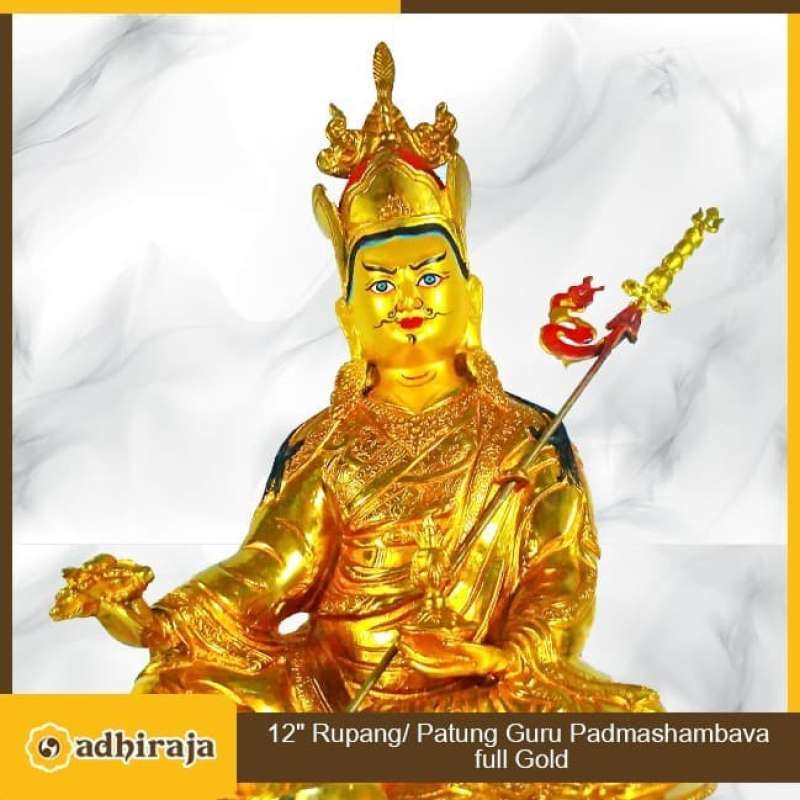 Promo Rupang Patung Arca Padmashambava Guru Rinpoche Kuningan 12 Full ...