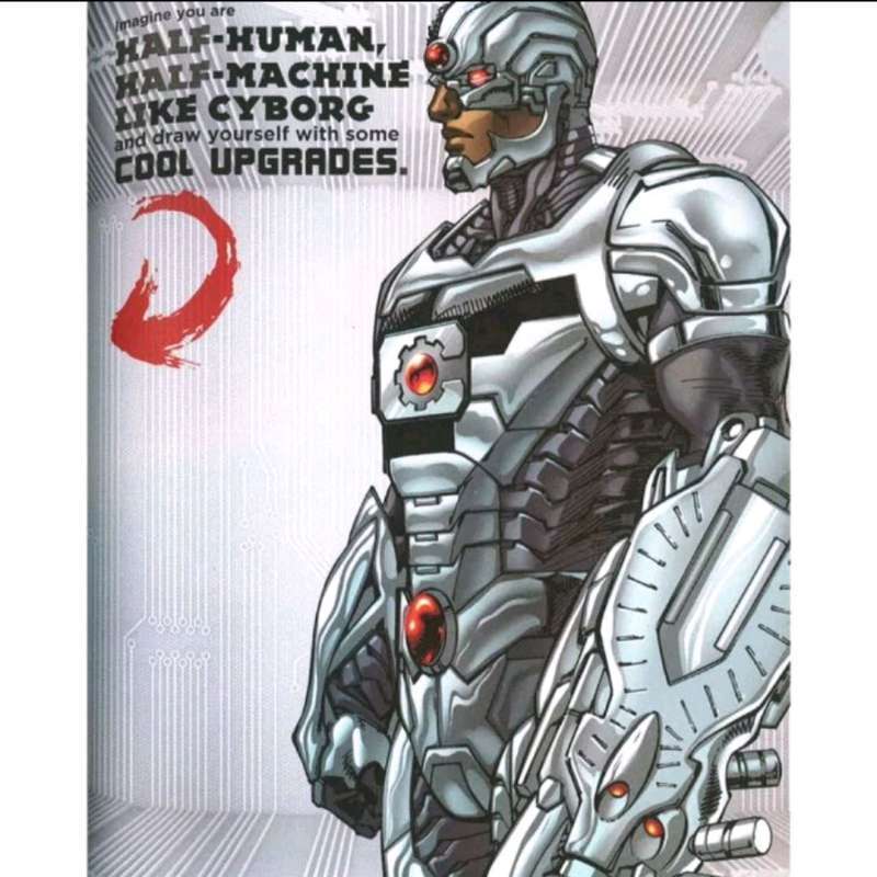 Draw Defending Jual JUSTICE LEAGUE DRAW DEFEND CREATE SKETCHBOOK DC COMIC BUKU SKETSA ...