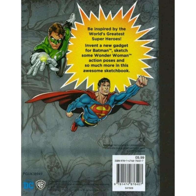 Draw Defending Jual JUSTICE LEAGUE DRAW DEFEND CREATE SKETCHBOOK DC COMIC BUKU SKETSA ...