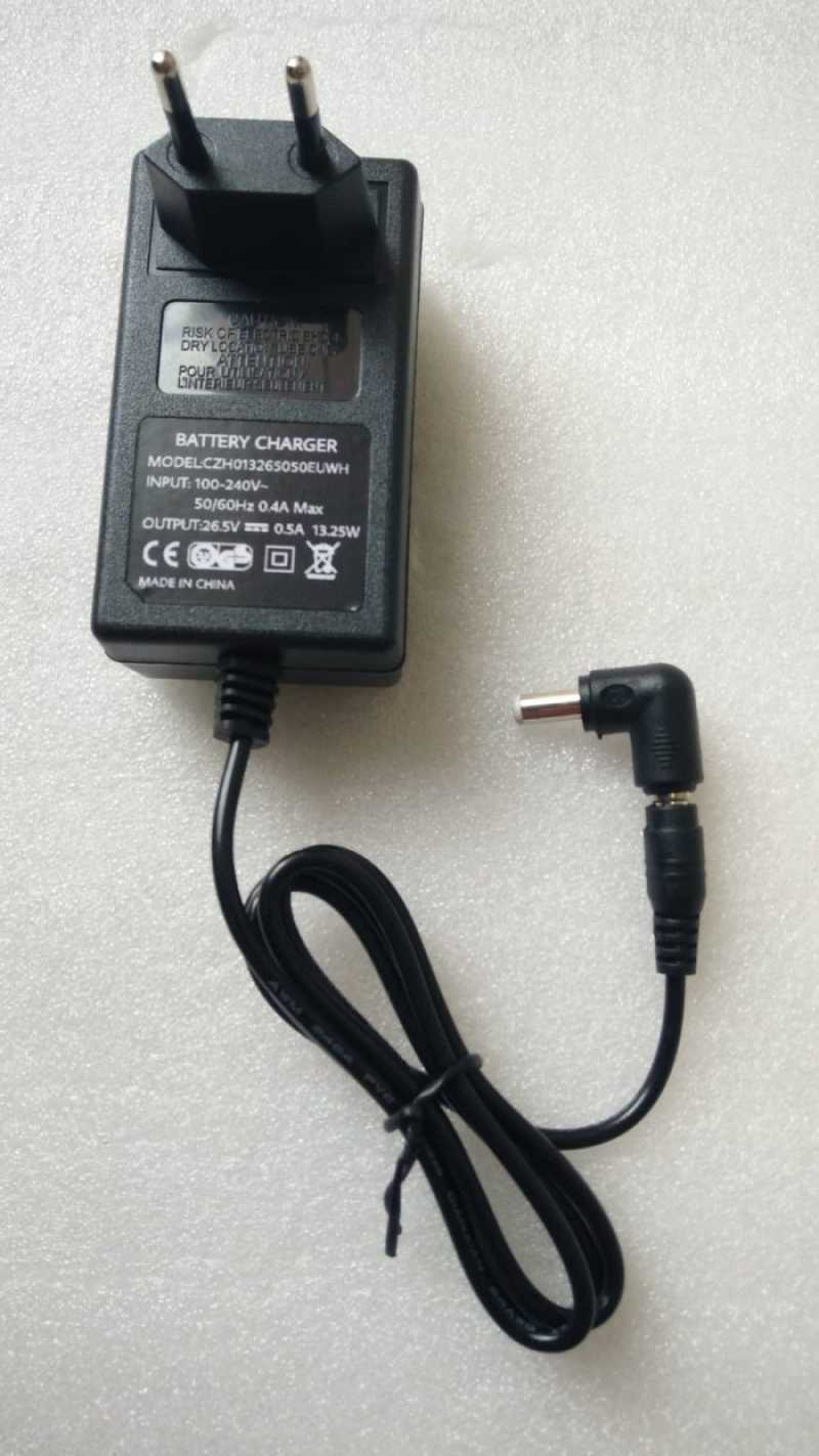 Top Charger Alimentatore 26.5V Per Johnson CZH013265050EUWH – Adattatore AC-DC Con Certificazioni CE