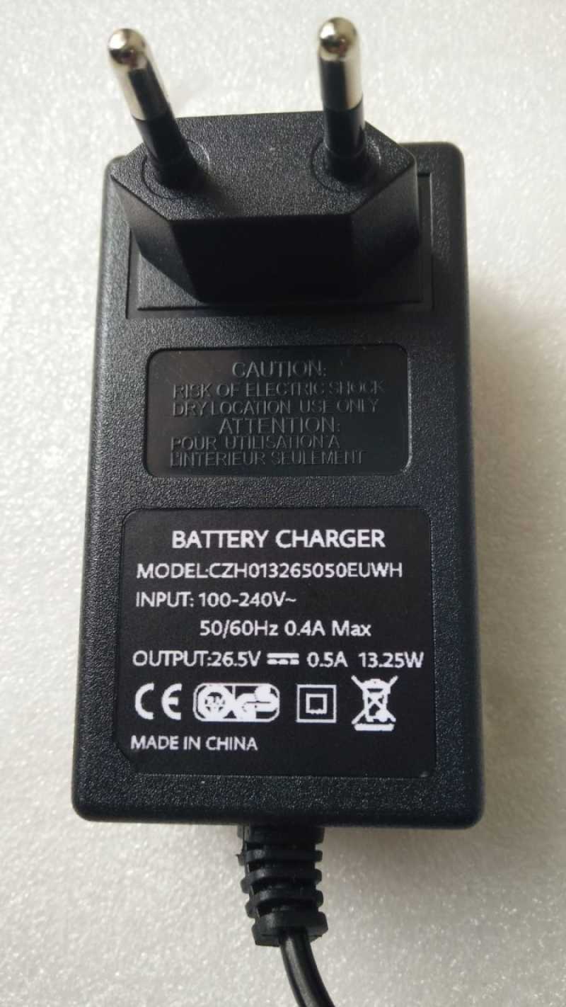 Top Charger Alimentatore 26.5V Per Johnson CZH013265050EUWH – Adattatore AC-DC Con Certificazioni CE