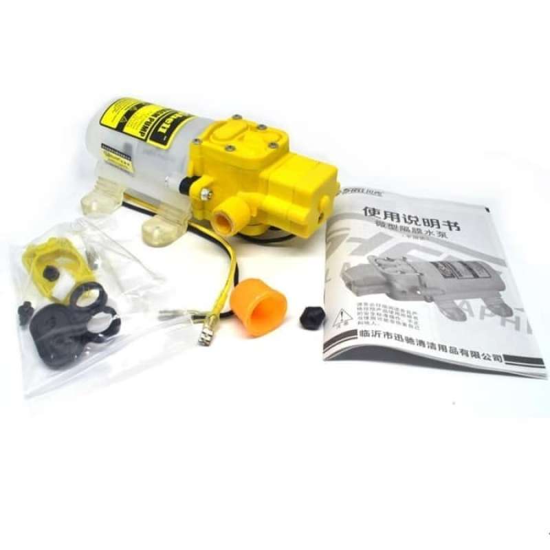 Pomap Shell Promo Shell Pompa Air High Pressure Car Washing Water Diaphragm Pump DC ...