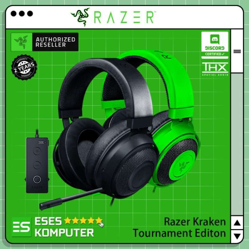 Jual Headset Razer Kraken Tournament Edition Thx Spatial Headset Gaming Di Seller Id Elektronik Kebon Kacang Kota Jakarta Pusat Blibli