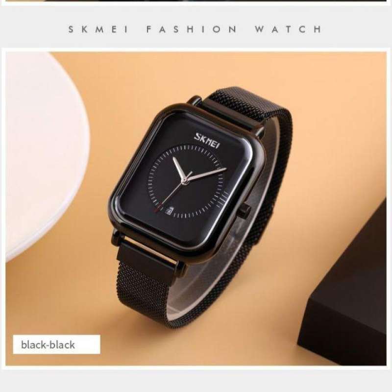 Jual Jam Tangan Analog Skmei 9207 Wanita Stainless Steel Familynet86 Black Black Di Seller Eightsix Collection Kedaung Kali Angke Kota Jakarta Barat Blibli