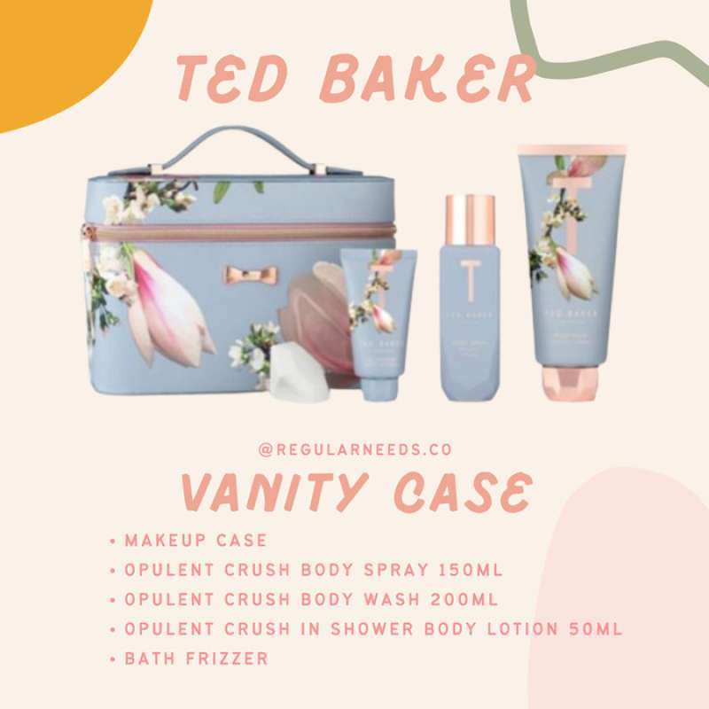 Ted baker opulent crush sales vanity case