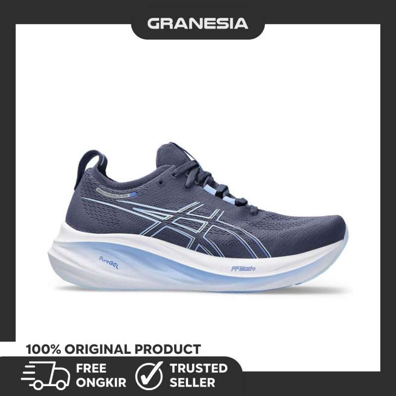 Jual Asics Gel Nimbus 26 Sapphire Blue Terbaik Oktober 2024 Harga Murah Gratis Ongkir Blibli