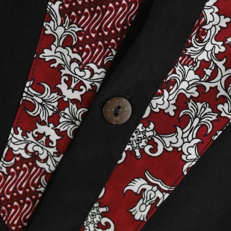 Jual Baju Pangsi Sunda Hitam Batik Nasional Bahan Katun Bsy Super Adem