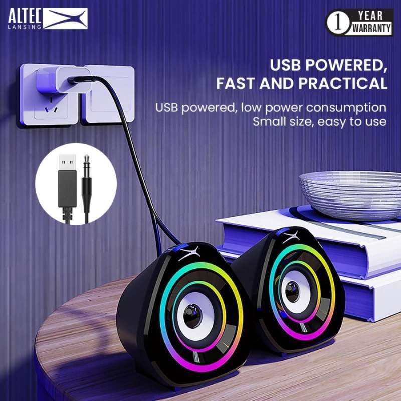 Rgb Altec Lansing Stereo Speakers Altec Lansing Stereo Speaker