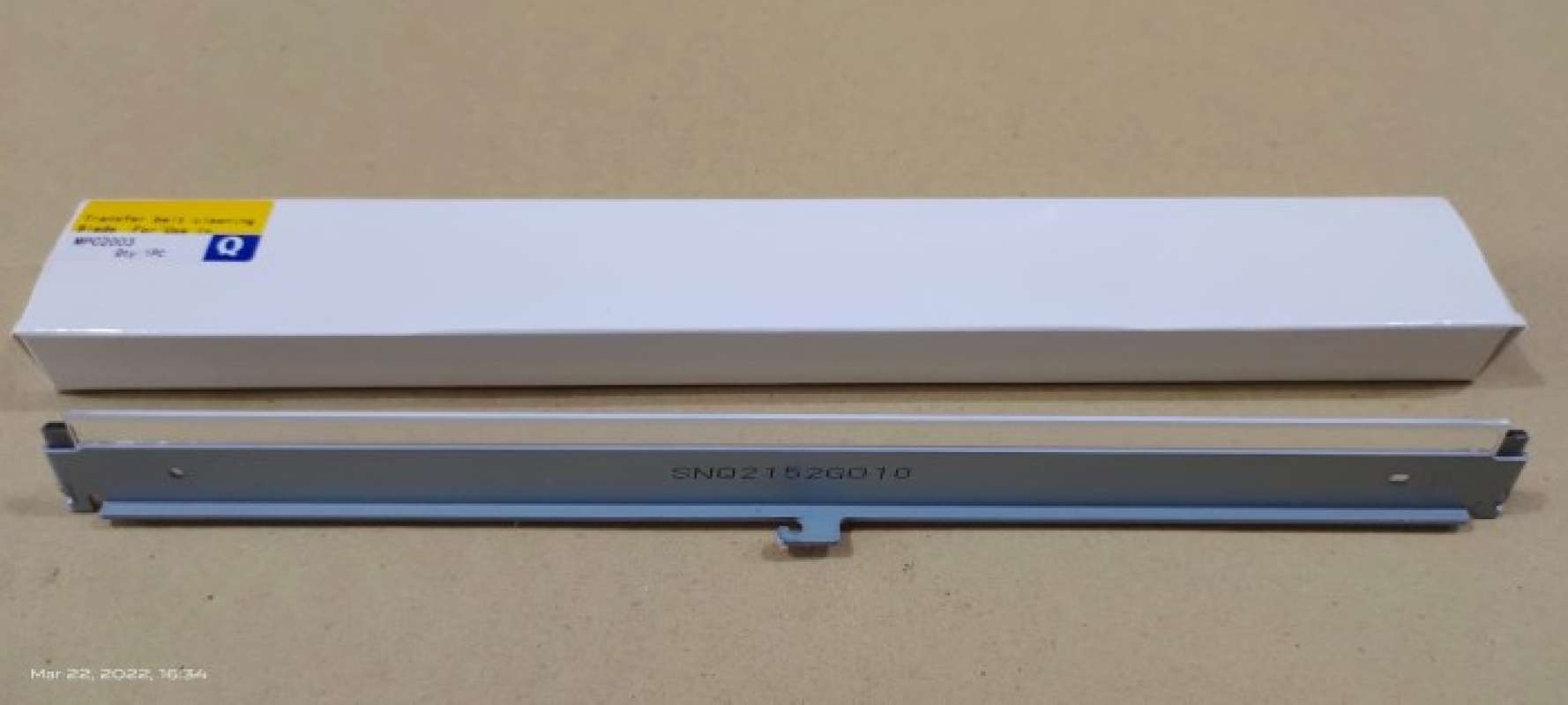 Promo Transfer Belt Cleaning Blade RICOH MP C2003/2503/3003/3503 Diskon