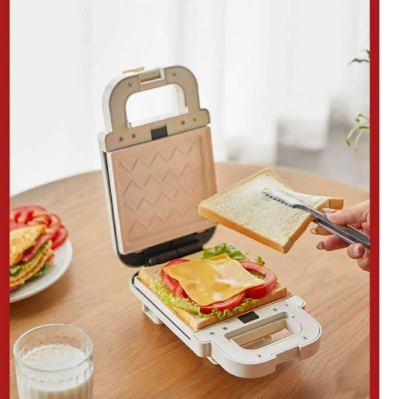 Promo Electric Sandwich n Waffle Maker Ceramic Coating Diskon 33 di