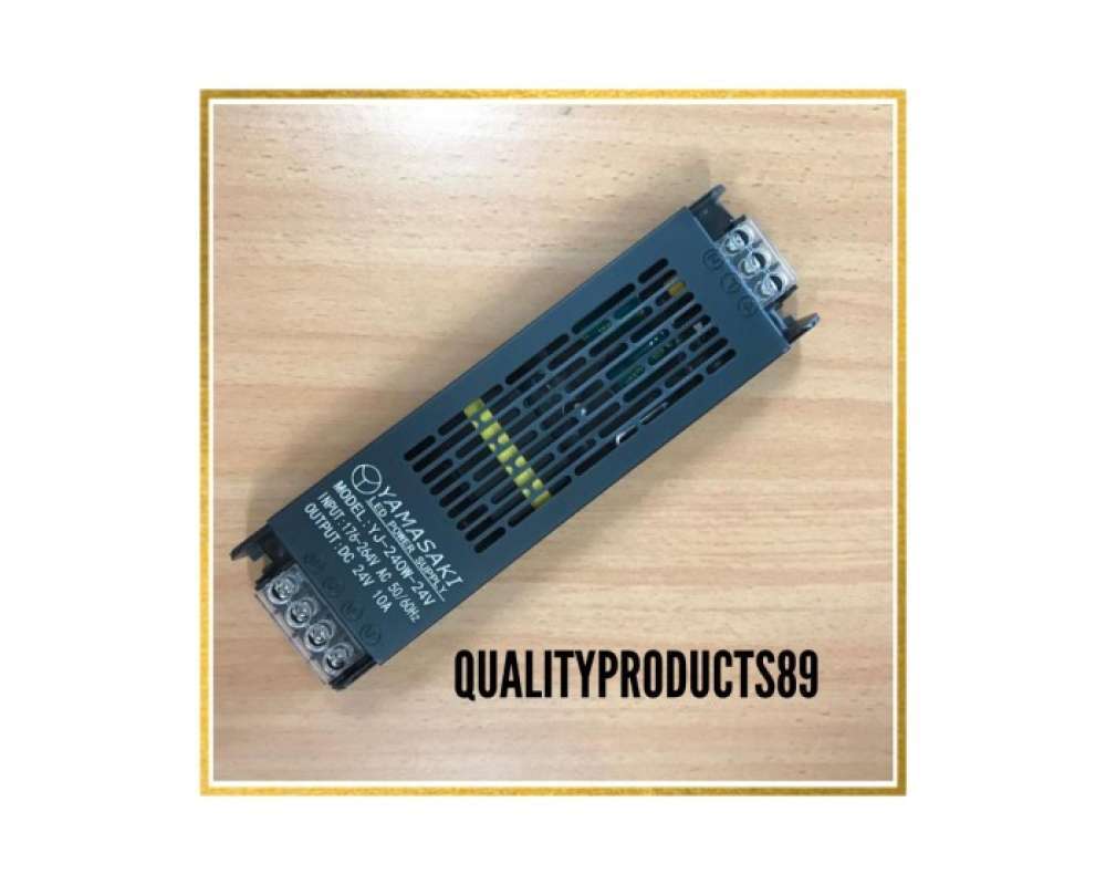 Trafo Adaptor Promo Trafo Adaptor Slim Power Supply 24V 10A 240W DIJAMIN FULL POWER ...