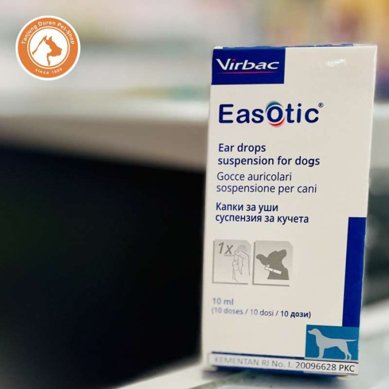 Promo Virbac Easotic Ear drops suspension for dogs 10ml Diskon 23 di Seller Haura Cilandak
