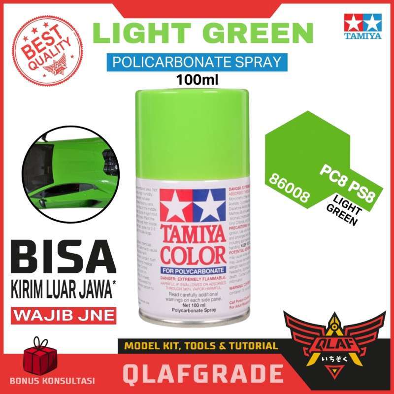TAMIYA COLORI SPRAY 100 ml PER POLICARBONATO PS8
