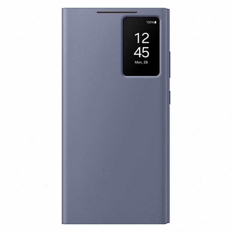 Jual samsung galaxy s24 ultra smart view wallet case violet di seller