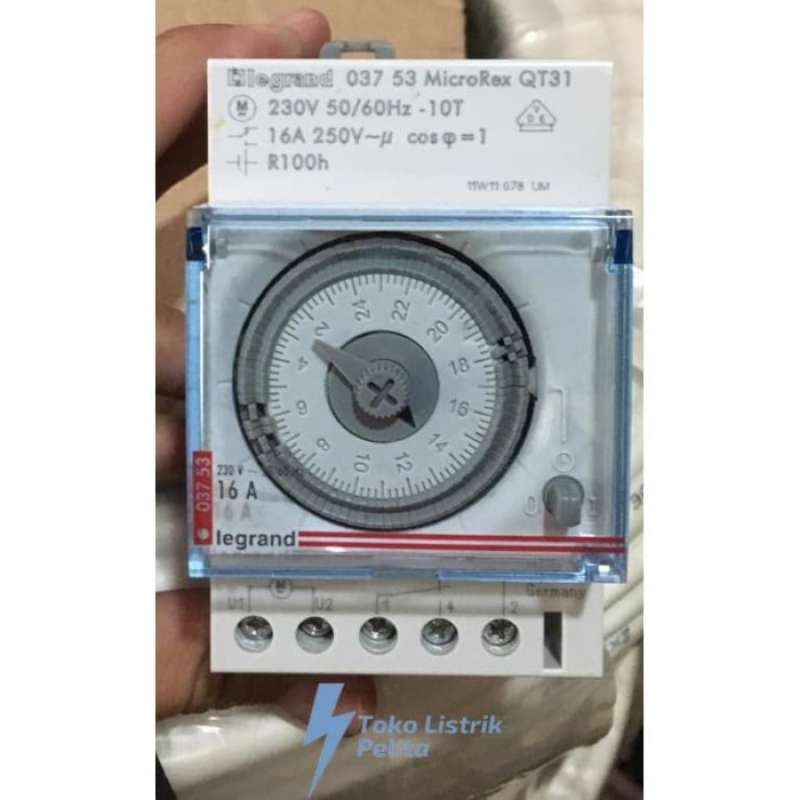 Promo LEGRAND TIMER SWITCH PROGRAME 16A 250V 03753 LORENA Diskon 50