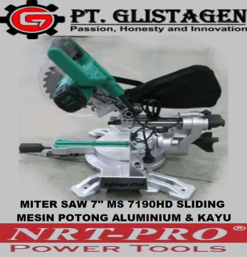 Promo Mesin Gergaji / Potong Aluminium / Mitre Saw 7 NRT PR0 7190HD ...